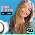 432 Colorful PE Pimple Patches Cute Star Shaped Pimple Cover Sticker Invisible Pimple Cover Removal Pimple Patch. 