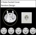 Switch Cover Baby Anti-shock Jack Plug Protector Cover Cap Dust Covers baby Electrical Safety Guard Protection (4 Pieces). 