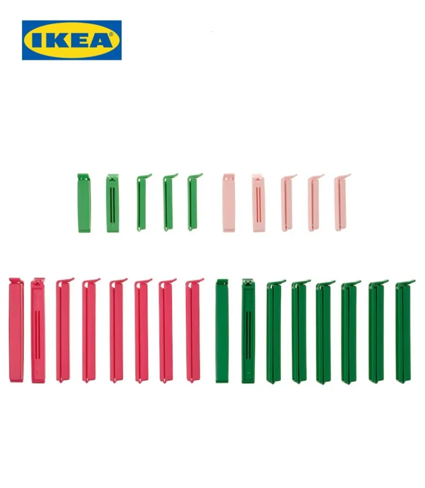 IKEA BEVARA Sealing clip, set of 26, mixed colors