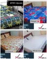 Hi-Quality Printed Bed Sheet Fashionable Design  Free Pillow Case. 