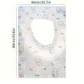 10/20/50PCS Disposable Toilet Seat Covers for Travel Public Bathrooms Airplane Hygiene Universal Fit All Ages Potty Training.