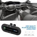 Car Sun Visor Speaker Bluetooth Car Kit Handsfree Call Wireless Speakerphone For Phone Auto Bluetooth Audio Receiver Accessories. 