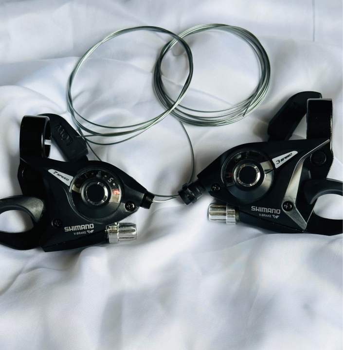 Shimano gears system 3+7 for MTB bicycles