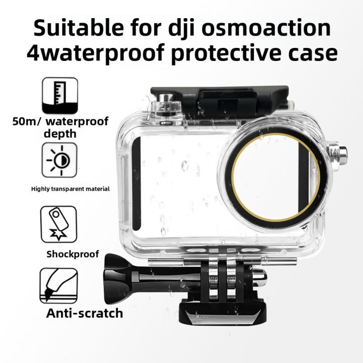 For%20%20Action%205%20Pro%20Waterproof%20Case%20Diving%20Underwater%2050M/164FT%20Protective%20House%20Shell%20for%20%20Action%205%20Pro%204%203%20Accessory%20-%20Image%202