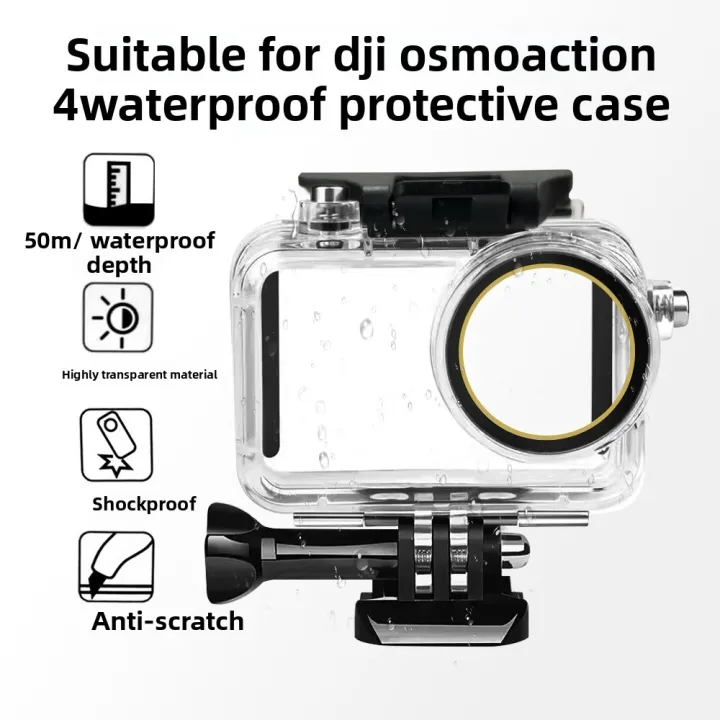 For%20%20Action%205%20Pro%20Waterproof%20Case%20Diving%20Underwater%2050M/164FT%20Protective%20House%20Shell%20for%20%20Action%205%20Pro%204%203%20Accessory%20-%20Image%202