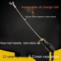 Auto Repair Screw Oil Pan  Disassembly Tool Magnetic Suction Head Wrench. 