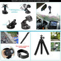 Action Camera Accessories Set For  Hero13 12 11 10For  Yi Insta360 X4 X3 Case Kit Strap Mount Selfie Stick Motorcycle. 