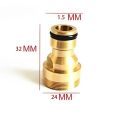 1/2/5PCS Universal Tap Kitchen Adapters Brass Faucet Watering Garden Tools Tap Connector Mixer Hose Adaptor Basin Fitting.