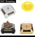 Solar Showcase 360 Turntable Rotating Jewelry Watch Ring Phone Stand Display Jewelry Organizer Hard Display Stand. 