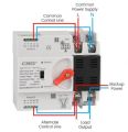 CSQ 100A 2P Single Phase ATS Automatic Transfer Switch Auto Change Over PV Inverter Grid Type On Grid OFF Grid Systems With Built- In- Arc Chutte Protection. 