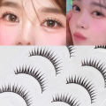 5 Pair False Eyelashes Strip Wispy Fake Lashes Natural Spiky Wispy Thick Eye Lash For Day-To-Day Use Wedding Vacation . 