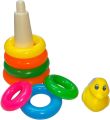 Rainbow Stacking Ring Toys for Kids, Baby Rings Toys, Stacking Ring Tower Construction Toys, Multicolor Rings Toy Play Activity Baby Toys - (6 Ring)(12 pieces). 