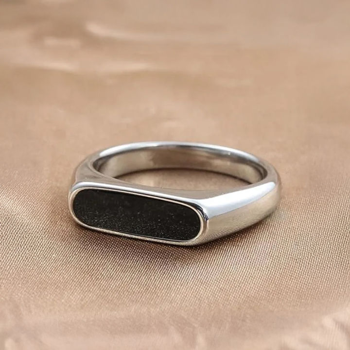Stylish Stainless Steel Finger Ring for Men
