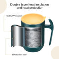 500ml Coffee Cup Large Capacity 304 Stainless Steel Mug With Lid Coffee Milk Cup Tea Coffee Mug Gift For Kitchen. 