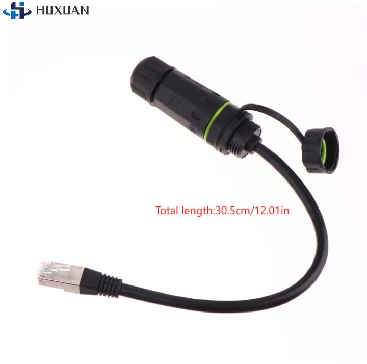 1Pcs%20RJ45%208P8C%20Waterproof%20Network%20Pass-through%20Head%20Connector%20RJ45%20Male%20To%20Female%20Adapter%20Extension%20Cord%20-%20Image%204