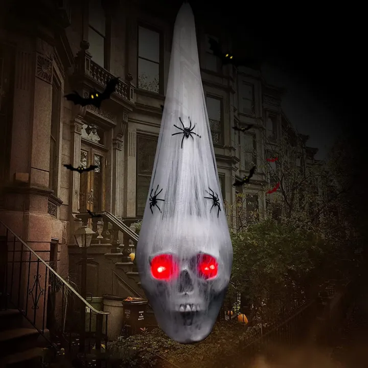 Motion%20Sensor%20Halloween%20Decoration%20Spooky%20Halloween%20Haunted%20House%20Decor%20Voice-activated%20Skeleton%20Skull%20With%20Led%20Eyes%20Fake%20Spider%20-%20Image%204