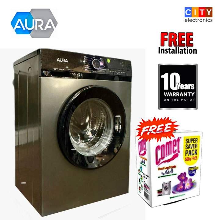 Aura%208%20Kg%20Front%20Load%20Washing%20Machine%20BLDC%20Inverter%20Comet%204.5%20kg%20Free%20-%20Image%202