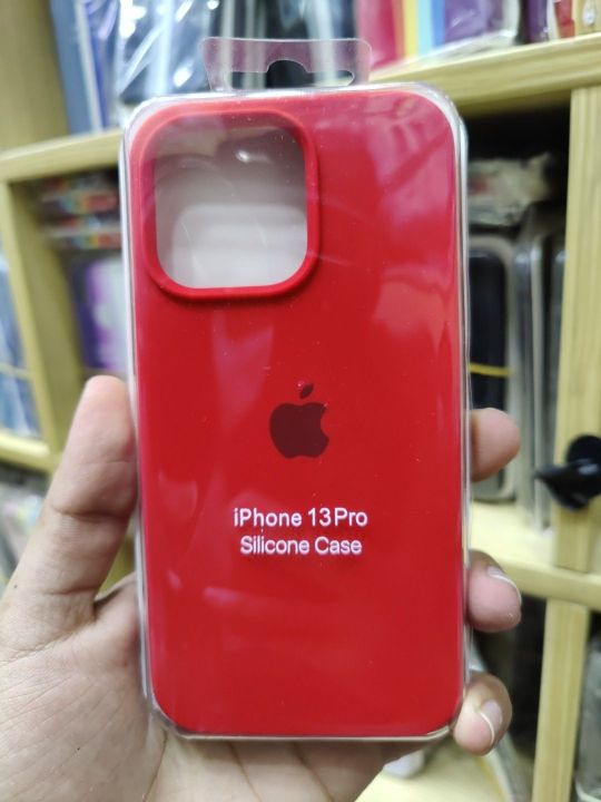 Iphone%2013%20pro%20Official%20Sillicone%20Case%20with%20LOGO%20Premium%20Feel%20Precise%20Cutouts%20Sleek%20Design.%20Shock%20Proof%20100%25%20Best%20Quality.%20-%20Image%204
