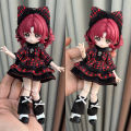 New Suit Ob11 Doll Clothes Flat Replace 8 Points 12 Points Bjd Dress Up 16-17 Cm Doll Skirt Daily Wear Suitable for Bjd. 