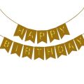 Happy Birthday Banner for Decoration, Wall Hanging Banner for Birthday Party. 