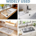 4Pcs Kitchen Bathroom Basin Circular Overflow Drain Cover Decoration Bathtub Sink Hole Overflow Hollow Washbasin Overflow.