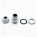 10pcs PG7 -PG16 for 3-14mm  Wire Cable White Black Nylon Plastic Connector  Waterproof Cable Gland Plastic Cable Entry IP67. 