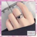 Beige Love Shape Ring for Women - Fine Wedding Jewelry Gift.
