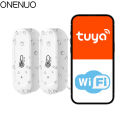 1/2pcs 2025 New IP65 Waterproof Outdoor Tuya WIFI Temperature Humidity Sensor Home Smart Life Thermometer Support Alexa .