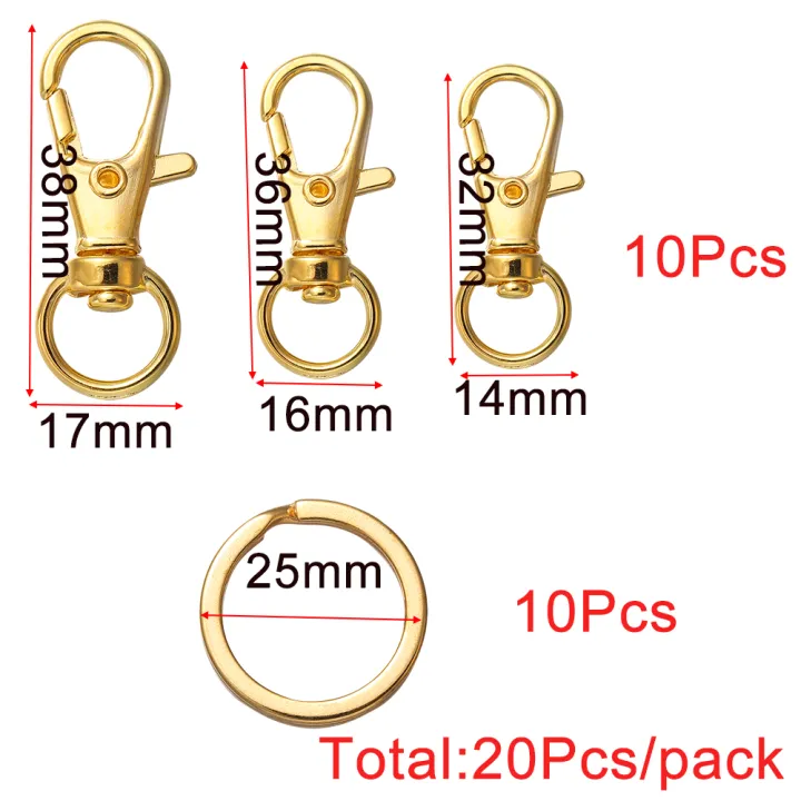 20Pcs%20Swivel%20Clasps%20Set%20Lanyard%20Snap%20Hooks%20with%20Key%20Chain%20Rings%20Keychain%20Clip%20Hooks%20for%20DIY%20Necklace%20Bracelet%20Chain%20Supplies%20-%20Image%203