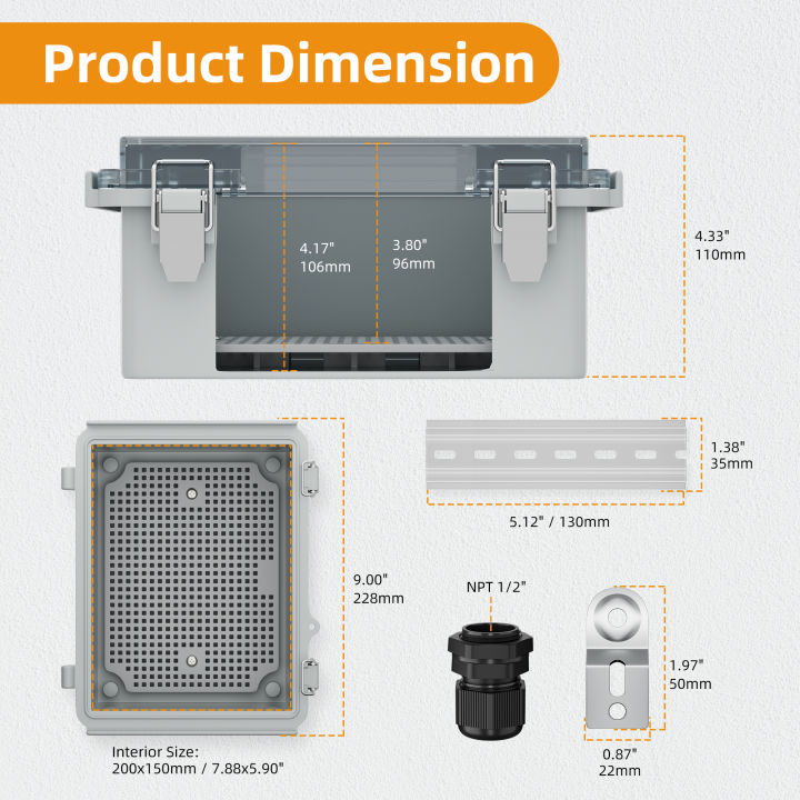 DaierTek%20Outdoor%20WiFi%20Enclosure%20Weatherproof%20Locking%20Outdoor%20WiFi%20Box%20Plastic%20Waterproof%20Switch%20Router%20Enclosure%20Box%208.7x6.7x4.3%20-%20Image%203