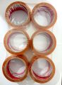 Yellowish Tape 2" Pack of 6 50 yards length, Crystal Tape 2" 50 macron, Packing Tape. 