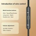 NEW Magnetic Wired Game Headphone L Jack HIIF Bass Stereo Music Headset 3.5mm AUX Type-c Earphone For Mobile Phones and Computer.