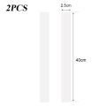 2Pcs Acrylic Rolling Pin Spacers Dough Thickness Guides Measuring Strip Pasta Supplies.