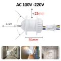 Motion Sensor Light Switch 220V 110V Pir Presence Sensor for Lighting Time Delay Adjust Movement Detector Lamp Automatic Switch. 