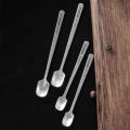 Tiartisan 2pcs Titanium Coffee Tea Stirring Spoon Juice Dessert Ice Cream Spoon Ultralight Durable Outdoor Camping Tableware. 