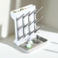 Baby Bottle Drying Rack Multi-layer Large Capacity Drying Stand for Cups Bowls and Accessories Space Saving Countertop Storage O. 