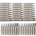 50-10pcs 4mm CR-V Torx Screwdriver Bits Set T3 T4 T5 T7 T8 T9 T10 T15 T20 Batch Head Mobile Repair Plum Blossoms Repairing Tool. 