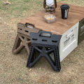 Portable Folding Chair High Load Bearing Durable Foldable Small Stool for Indoor/Outdoor Use, Camping, Hiking, Fishing, BBQ. 