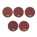 10Pcs 100mm Sanding Disc 60-240 Grit Sandpaper Buffing Wheel Hook And Loop Backing Pads For Electric Drill Grinder Rotary Tools. 