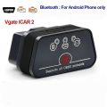 Original Vgate icar2 OBD2 Latest Version V2.2 Bluetooth 3.0 Car Scanner Elm327 Android Symbian Windows Automotive Diagnostic Tools Cars Multi-Brands. 