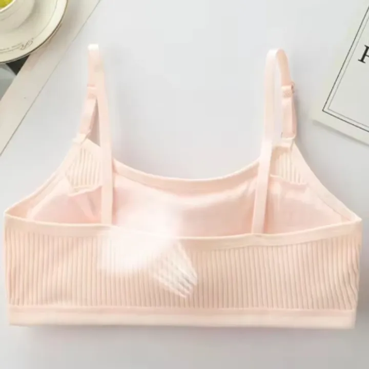 1/5pcs%20Adjustable%20Pure%20Cotton%20Vest%20for%20Elementary%20School%20Students%20During%20Middle%20School%20Development,%20Sports%20Bra,%20Training%20Bra%20-%20Image%205