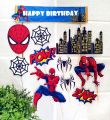 Spiderman Theme Picture Cake Topper  102. 