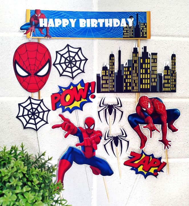 Spiderman%20Theme%20Picture%20Cake%20Topper%20%20102%20-%20Image%207