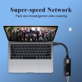 10/100/1000Mbps USB 3.0 Wired USB TypeC To Rj45 Lan Ethernet Adapter RTL8153 Network Card for PC Macbook Windows Laptop. 
