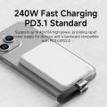 Hagibis USB C to USB C Cable Short 90 Degree Right Angle Type-C Fast Charging Cord L Shape for iPhone 17 Laptop Switch .