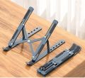 Alloy stainless steel adjustable notebook holder bracket laptop stand. 