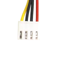 VH3.96 4Pin to SATA Power Cable For Hikvision DAHUA Mini VCR DVR NVR Hard Disk Surveillance Cord DVR Sata Hard Drive Power Cable.
