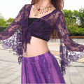 Trumpet Sleeve Top Woman Practice Shawl Top Gift for Woman Mather Lovers.