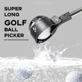 Retractable Golf Ball Picker Stainless Steel High Quality Portable Tools Telescopic Automatic Locking Picker Golf Ball Tools New.