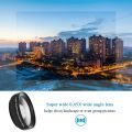 2 Functions Mobile Phone Lens 0.45X Wide Angle Len & 12.5X Macro HD Camera Lens Universal For iPhone Android Phone Smartphone. 
